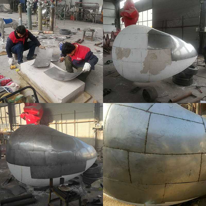 不銹鋼雕塑制作廠家，定制大型不銹鋼雕塑