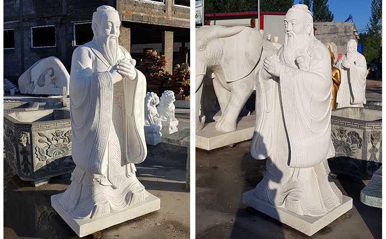 校園孔子像，學(xué)?？鬃拥裣?，孔子景觀雕塑