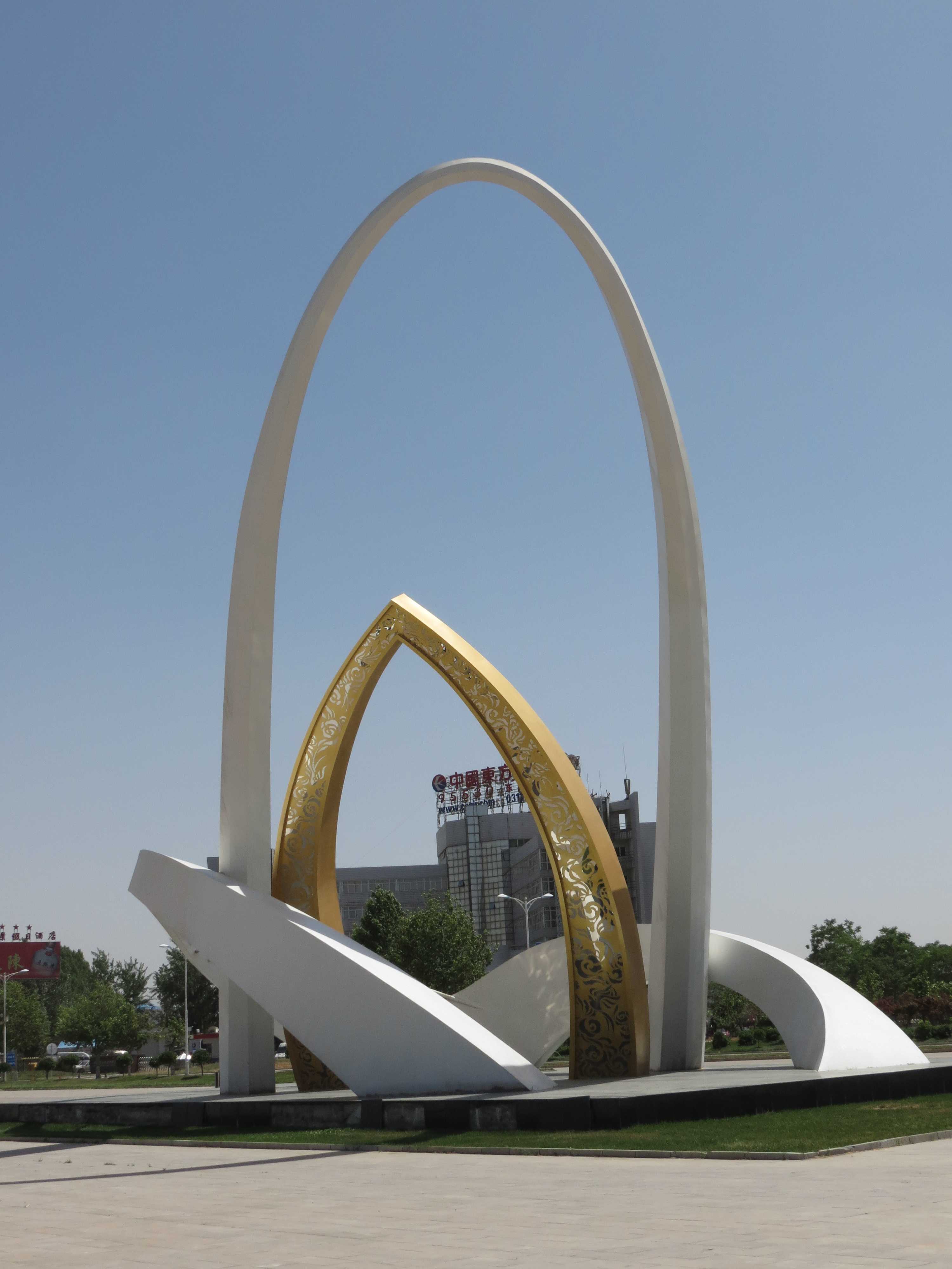 機場景觀雕塑，大型廣場標志，廣場大型雕塑