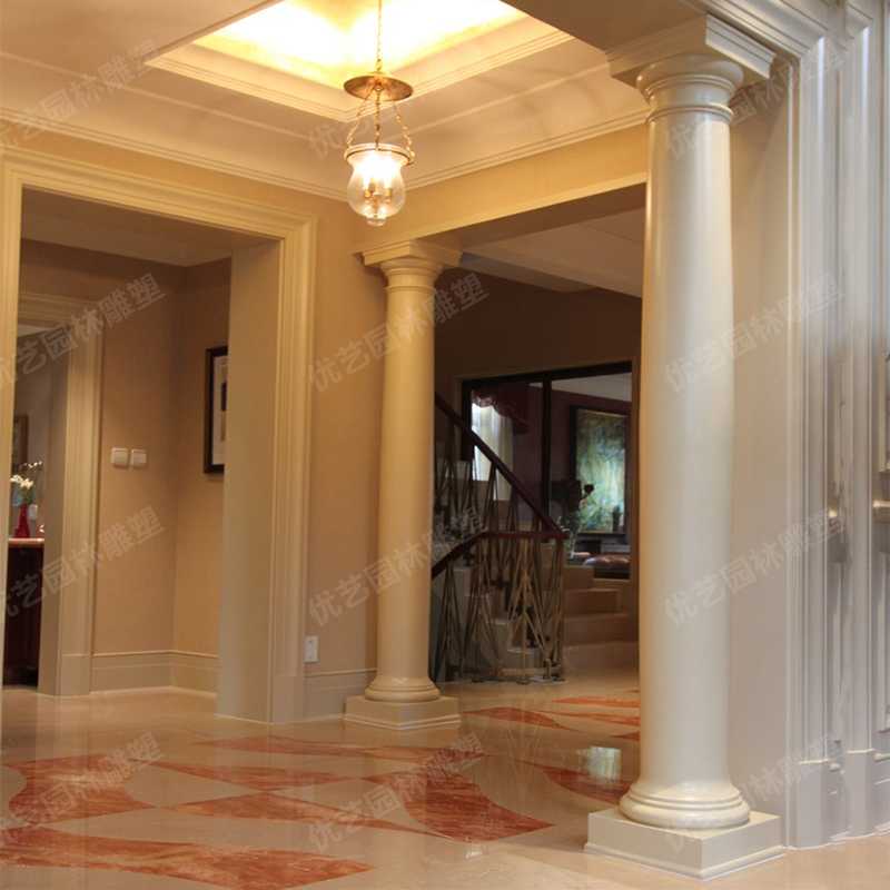 大理石羅馬柱，石材羅馬柱